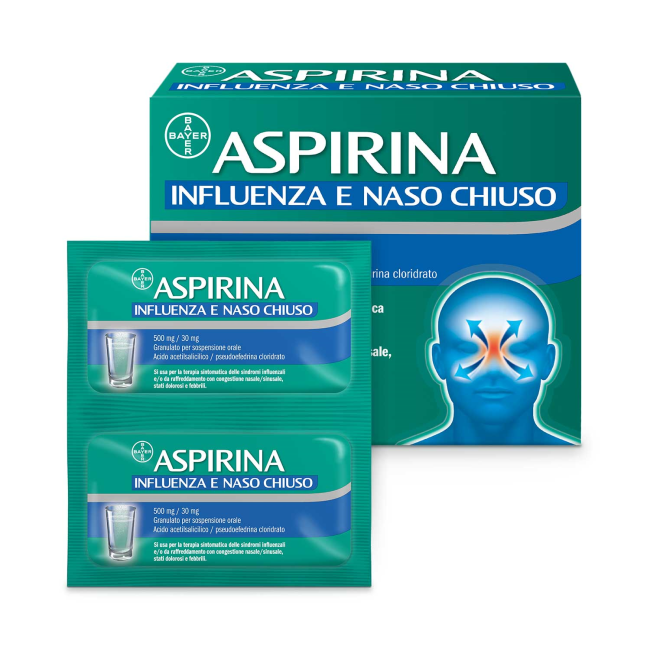 ASPIRINA INFLUENZA E NASO C*20 ASPIRINA INFLUENZA E NASO C*20