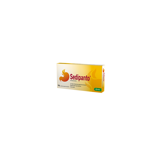 SEDIPANTO*14CPR GASTR 20MG SEDIPANTO*14CPR GASTR 20MG