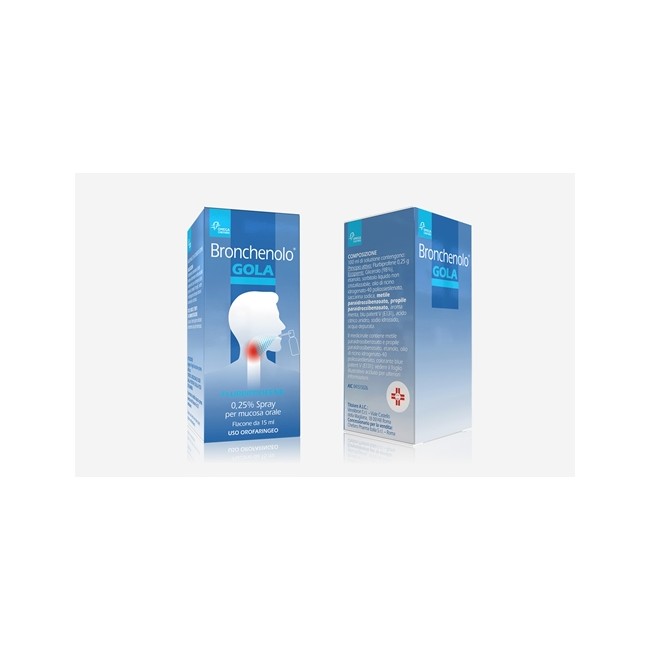 BRONCHENOLO GOLA*OS SPRAY 15ML BRONCHENOLO GOLA*OS SPRAY 15ML