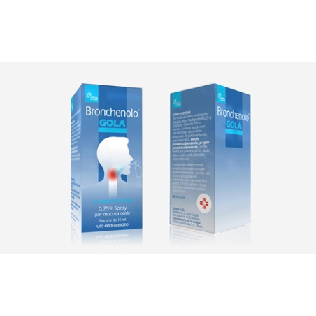 BRONCHENOLO GOLA*OS SPRAY 15ML BRONCHENOLO GOLA*OS SPRAY 15ML