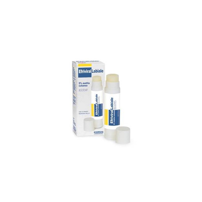 EFRIVIRALLABIALE*MAT CUT 3G 5% EFRIVIRALLABIALE*MAT CUT 3G 5%