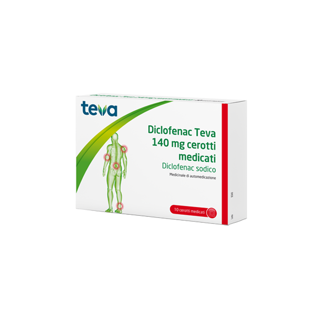 DICLOFENAC TE*10CER MED 140MG DICLOFENAC TE*10CER MED 140MG