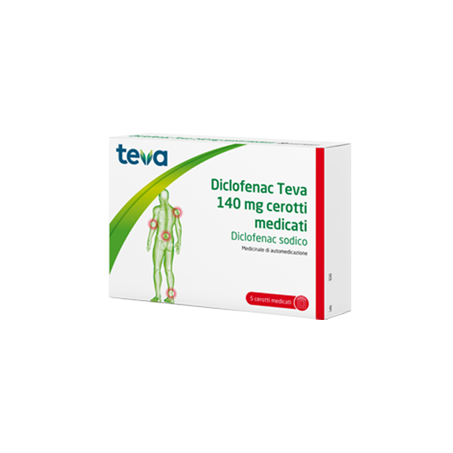DICLOFENAC TE*5CER MED 140MG DICLOFENAC TE*5CER MED 140MG