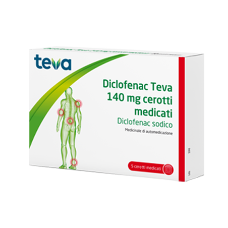 DICLOFENAC TE*5CER MED 140MG DICLOFENAC TE*5CER MED 140MG