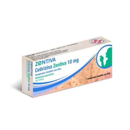 CETIRIZINA ZENT*7CPR RIV 10MG CETIRIZINA ZENT*7CPR RIV 10MG