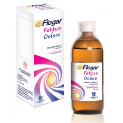 Flogar Febbre e Dolore Farmaco Per Abbassare La Febbre 120 Ml