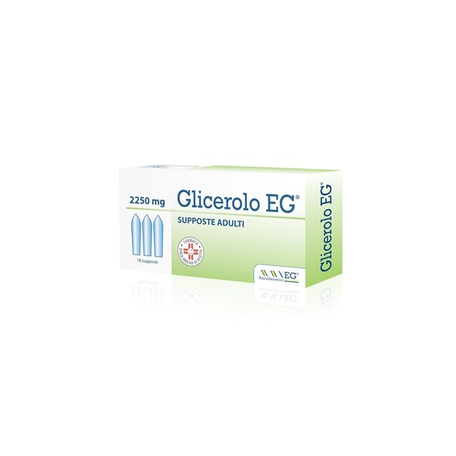 GLICEROLO EG*AD 18SUPP 2250MG GLICEROLO EG*AD 18SUPP 2250MG
