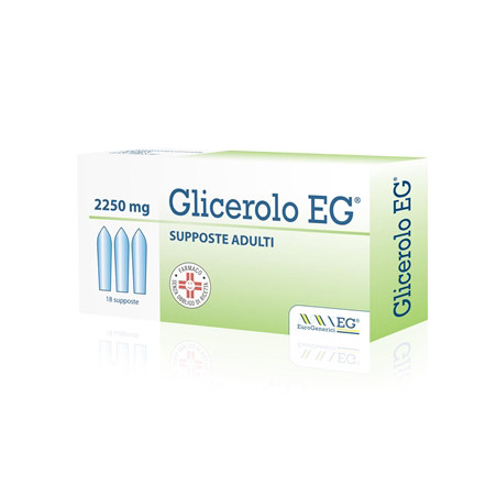 GLICEROLO EG*AD 18SUPP 2250MG