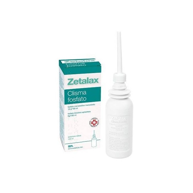 ZETALAX CLISMA FOSFATO*133ML ZETALAX CLISMA FOSFATO*133ML