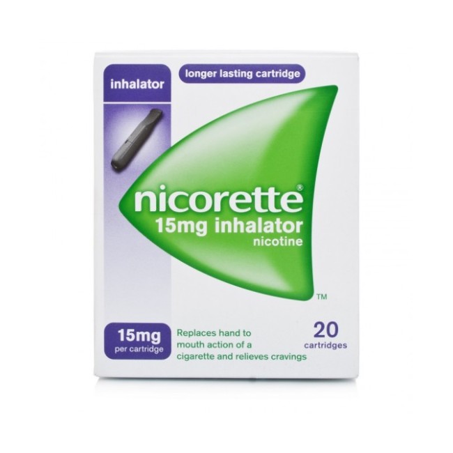 NICORETTE*INAL 20FL 1D 15MG NICORETTE*INAL 20FL 1D 15MG