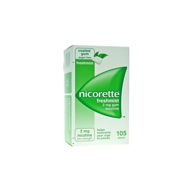 NICORETTE*105GOMME MAST 2MG ME NICORETTE*105GOMME MAST 2MG ME