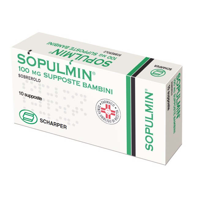 SOPULMIN*BB 10SUPP 100MG SOPULMIN*BB 10SUPP 100MG