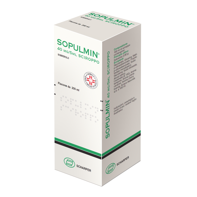 SOPULMIN*SCIR 200ML 0,8G/100ML SOPULMIN*SCIR 200ML 0,8G/100ML