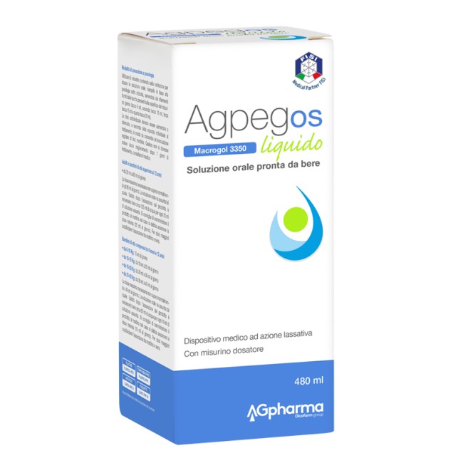 AGPEG OS MACROGOL 3350 LIQUIDO 480 ML AGPEG OS MACROGOL 3350 LIQUIDO 480 ML