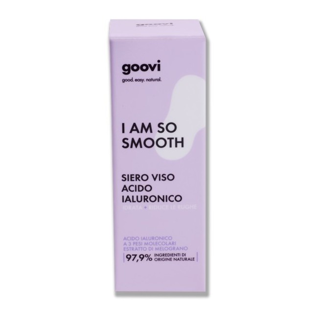 Goovi I Am So Smooth Siero per il viso con Acido Ialuronico 30 ml Goovi I Am So Smooth Siero per il viso con Acido Ialuronico 30 ml