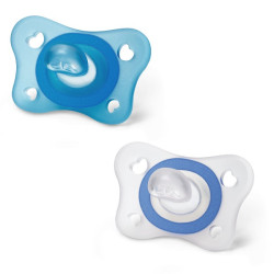 CHICCO GOMMOTTINO BOY SILICONE 2-6 MESI 2 PEZZI ITA C ***