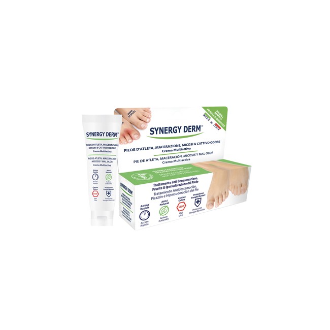 SYNERGY DERM CREMA PIEDE ATLETA MACERAZIONE SUDORE SYNERGY DERM CREMA PIEDE ATLETA MACERAZIONE SUDORE