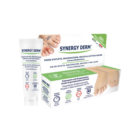 SYNERGY DERM CREMA PIEDE ATLETA MACERAZIONE SUDORE