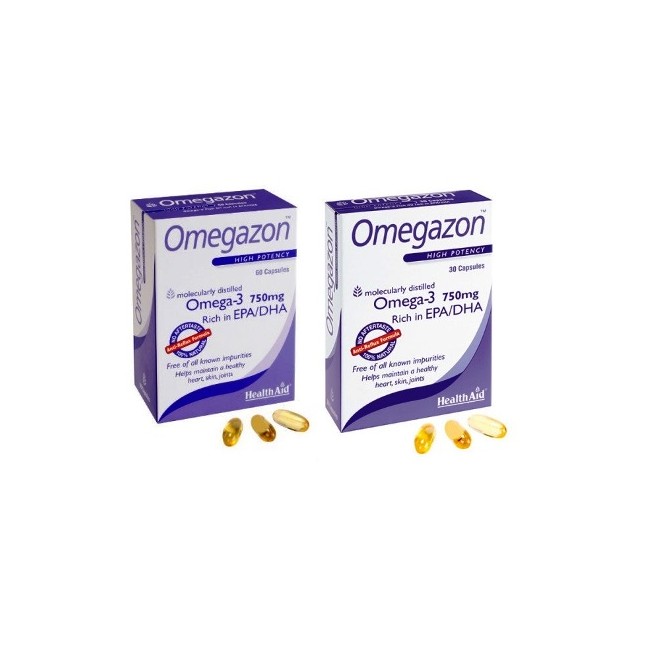 HealthAid Omegazon 60 Capsule integratore di Omega 3