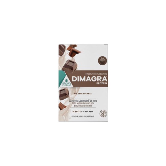 DIMAGRA PROTEIN CIOCCOLATO 10 BUSTE DIMAGRA PROTEIN CIOCCOLATO 10 BUSTE