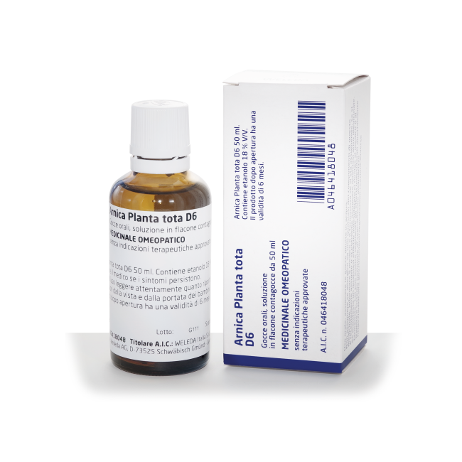 ARNICA PLANTA TOTA*D6 GTT 50ML ARNICA PLANTA TOTA*D6 GTT 50ML