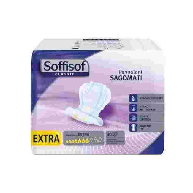 Pannolone Soffisof Classic Sagomato Extra 30 Pezzi Pannolone Soffisof Classic Sagomato Extra 30 Pezzi