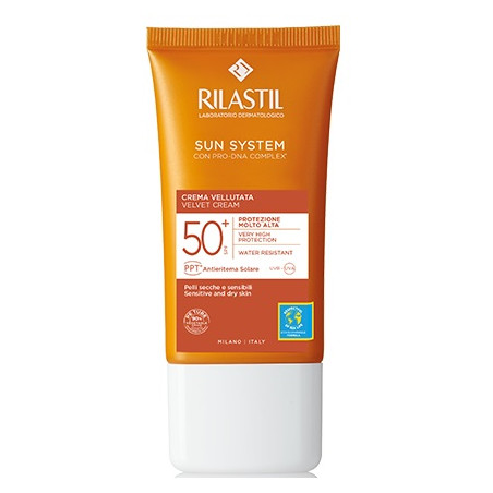 Tubetto da 50 ml di Rilastil Sun System Crema Solare Spf 50+ Tubetto da 50 ml di Rilastil Sun System Crema Solare Spf 50+