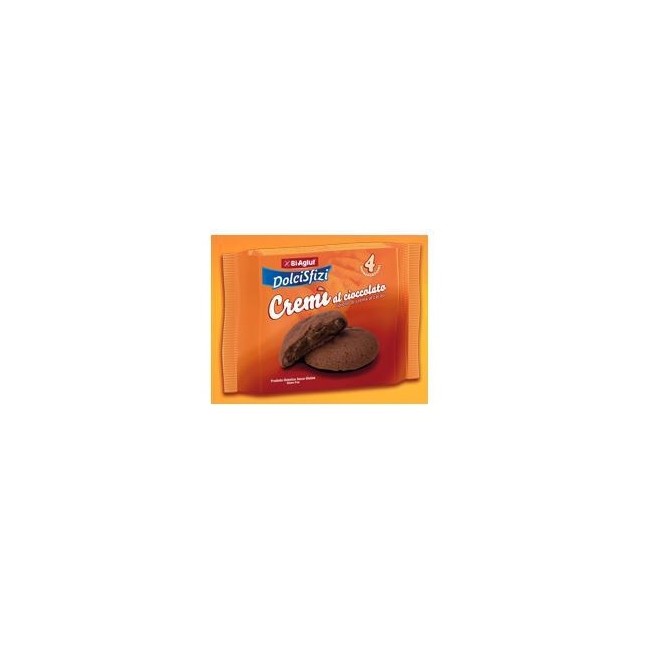 BIAGLUT DOLCISFIZI CREMI' AL CIOCCOLATO RIPIENI DI CREMA AL CACAO 160 G BIAGLUT DOLCISFIZI CREMI' AL CIOCCOLATO RIPIENI DI CREMA AL CACAO 160 G