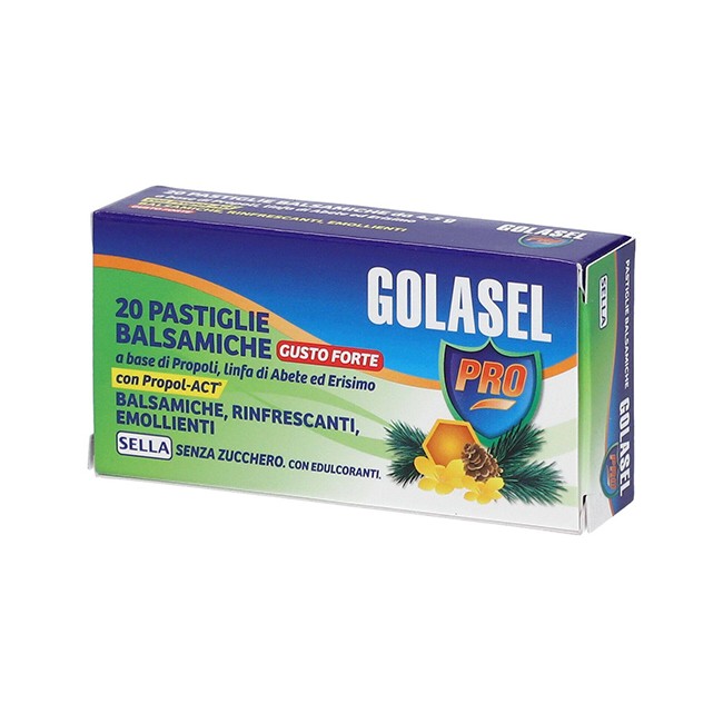 GOLASEL PRO 20 PASTIGLIE BALSAMICHE FORTI GOLASEL PRO 20 PASTIGLIE BALSAMICHE FORTI