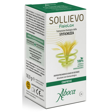 SOLLIEVO FISIOLAX 45 COMPRESSE SOLLIEVO FISIOLAX 45 COMPRESSE