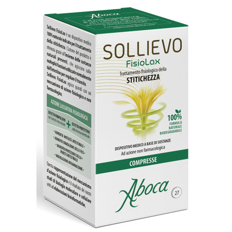 SOLLIEVO FISIOLAX 27 COMPRESSE SOLLIEVO FISIOLAX 27 COMPRESSE