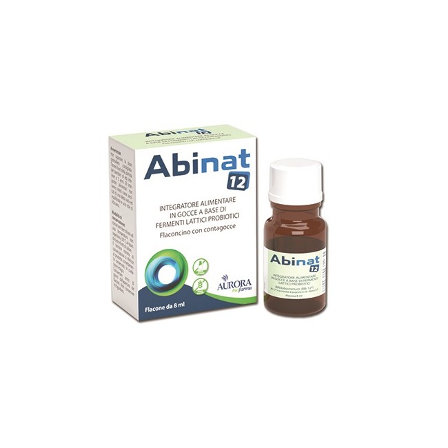 ABINAT12 FLACONCINO CON CONTAGOCCE 8 ML ABINAT12 FLACONCINO CON CONTAGOCCE 8 ML