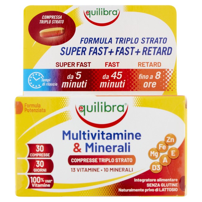 MULTIVITAMINE&MINERALI 30 COMPRESSE MULTIVITAMINE&MINERALI 30 COMPRESSE