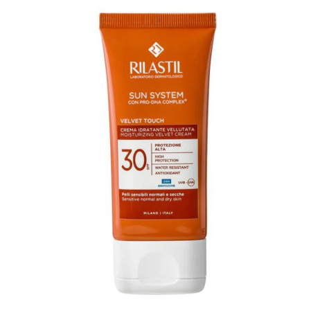 Rilastil Sun System Crema Viso Pelle Normale e Secche Spf 30 50 ml Rilastil Sun System Crema Viso Pelle Normale e Secche Spf 30 50 ml