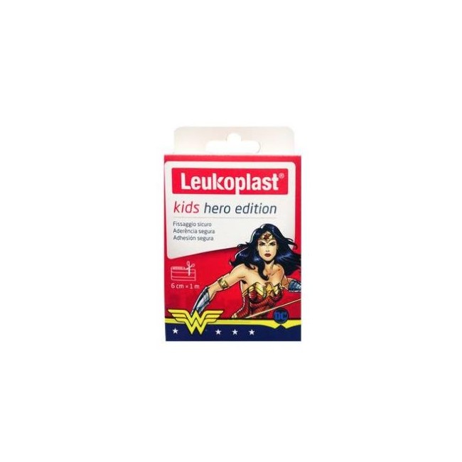 STRISCIA RITAGLIABILE LEUKOPLAST KIDS HERO EDITION 1X6 CM 1 PEZZO STRISCIA RITAGLIABILE LEUKOPLAST KIDS HERO EDITION 1X6 CM 1 PEZZO