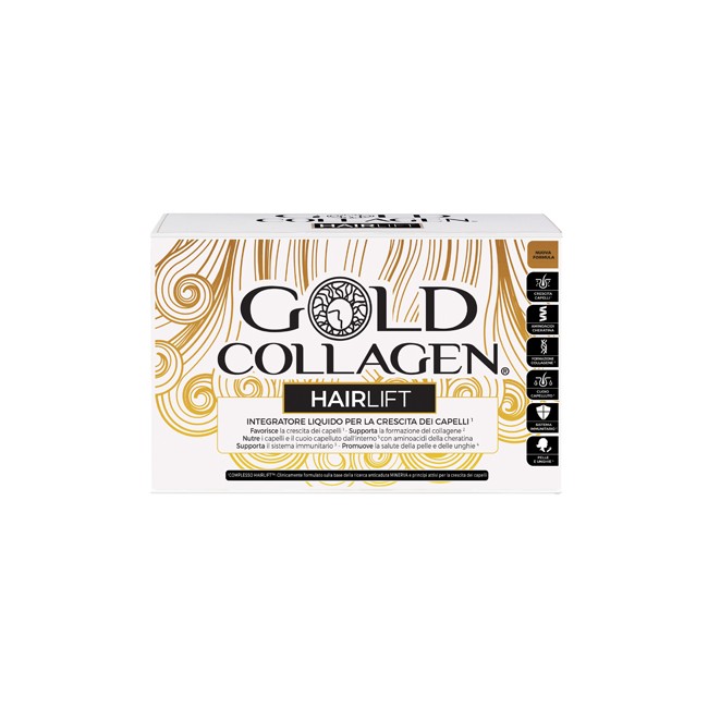 GOLD COLLAGEN HAIRLIFT 10 FLACONCINI DA 50 ML GOLD COLLAGEN HAIRLIFT 10 FLACONCINI DA 50 ML