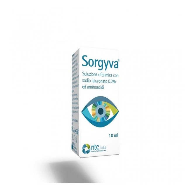 SORGYVA SOLUZIONE OFTALMICA CON HA 0,2% E AMMINOACIDI 10 ML SORGYVA SOLUZIONE OFTALMICA CON HA 0,2% E AMMINOACIDI 10 ML