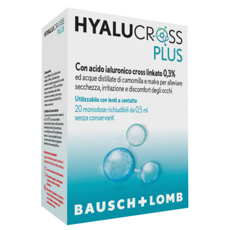 HYALUCROSS PLUS 20 FLACONCINI MONODOSE DA 0,5 ML HYALUCROSS PLUS 20 FLACONCINI MONODOSE DA 0,5 ML