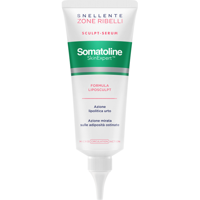Tubo da 100 ml di Somatoline Skin Expert Siero Zone Ribelli Tubo da 100 ml di Somatoline Skin Expert Siero Zone Ribelli