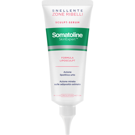 Tubo da 100 ml di Somatoline Skin Expert Siero Zone Ribelli Tubo da 100 ml di Somatoline Skin Expert Siero Zone Ribelli