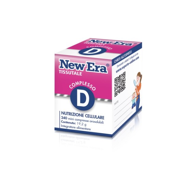 Named New Era complesso D Integratore Alimentare 240 Granuli Named New Era complesso D Integratore Alimentare 240 Granuli