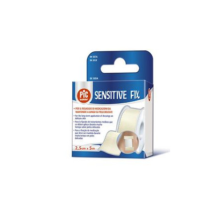 CEROTTO IN ROCCHETTO PIC SENSITIVE FIX SETA 1,25X500 CM 1 PEZZO