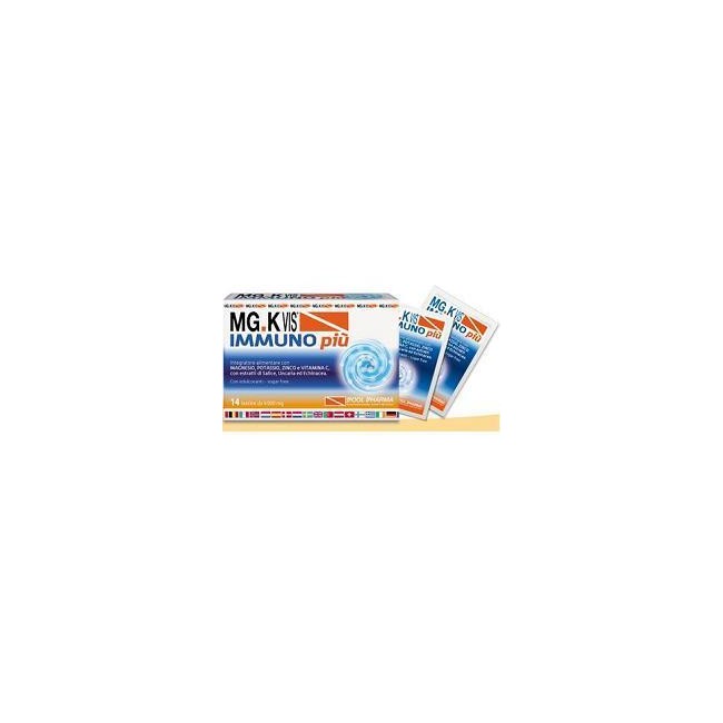 Pool Pharma Mgk Vis Immuno Più Integratore Alimentare 14 Buste Pool Pharma Mgk Vis Immuno Più Integratore Alimentare 14 Buste