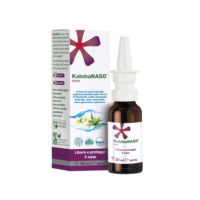 Flacone da 30 ml di Kalobanaso Spray Decongestionante Mucolitico Per Raffreddore e Sinusite. Flacone da 30 ml di Kalobanaso Spray Decongestionante Mucolitico Per Raffreddore e Sinusite.