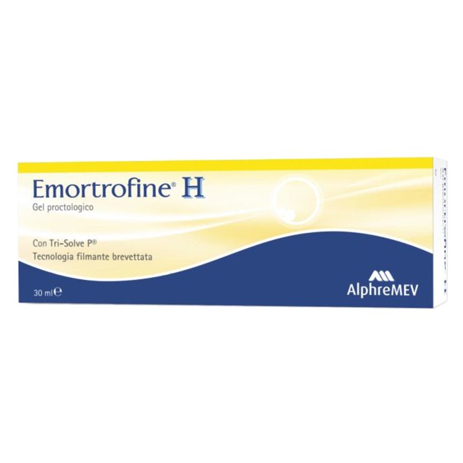Confezione da 30 Ml di Emortrofine H gel rettale per emorroidi e ragadi anali Confezione da 30 Ml di Emortrofine H gel rettale per emorroidi e ragadi anali