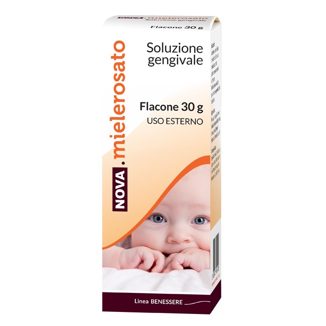 NOVA MIELEROSATO SOLUZIONE GENGIVALE 30 G NOVA MIELEROSATO SOLUZIONE GENGIVALE 30 G