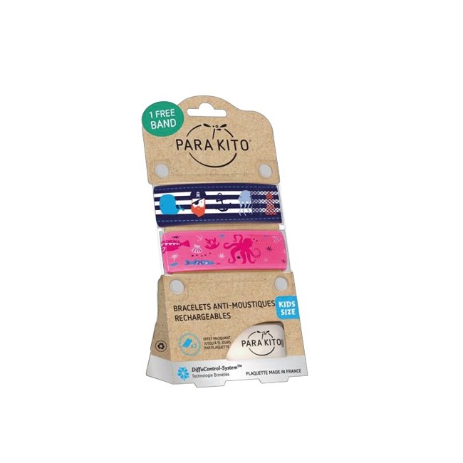 BRACCIALE ANTIZANZARE PARAKITO EFAS DOUBLE PACK KIDS BRACCIALE ANTIZANZARE PARAKITO EFAS DOUBLE PACK KIDS