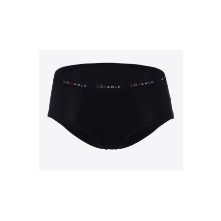 Lovable Period Panties Culotte Flusso Medio Nero Misura Small