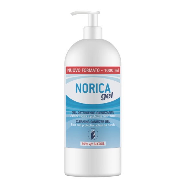 NORICA GEL DETERGENTE IGIENIZZANTE 70% ALCOOL 1000 ML NORICA GEL DETERGENTE IGIENIZZANTE 70% ALCOOL 1000 ML