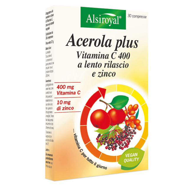 ACEROLA 400 PLUS 30 COMPRESSE ACEROLA 400 PLUS 30 COMPRESSE